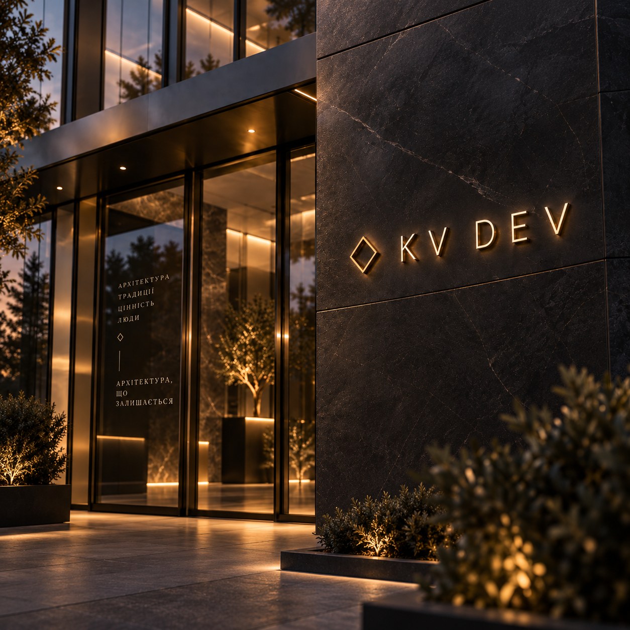 Інтер'єр резиденції KV DEV